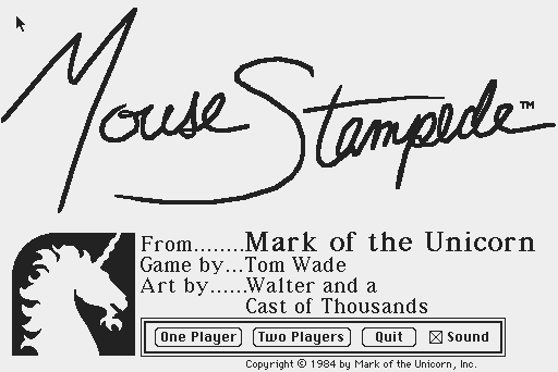 Screenshot for Mouse Stampede v1.00